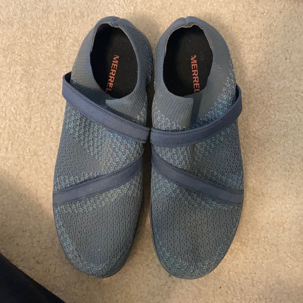 Knit merrell slip on shoes